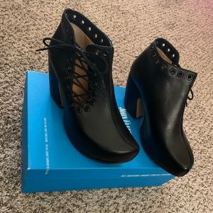 John Fluevog Platform Bootie 6.5